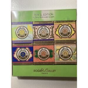 Roger & Gallet Paris Soap Set of 6 Brand New 0.9 oz Perfumed Scented Guest Bars